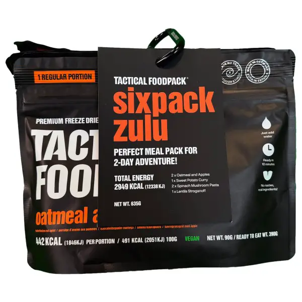TACTICAL FOODPACK - Sixpack Zulu Gr 635 g