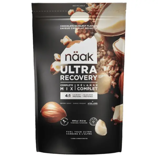 Näak - Ultra Recovery Complete Mix Chocolate Hazelnut - Recoverygetränk Gr 600 g