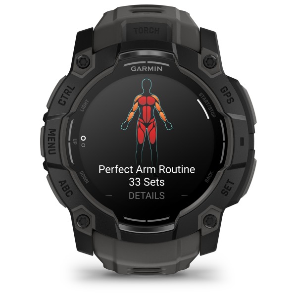 Garmin - Instinct 3 Amoled 50 mm - Multifunktionsuhr schwarz