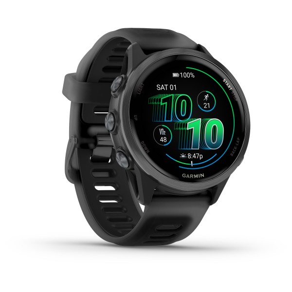 Garmin - Forerunner 570 42 mm - Multifunktionsuhr schwarz/ slate aluminium