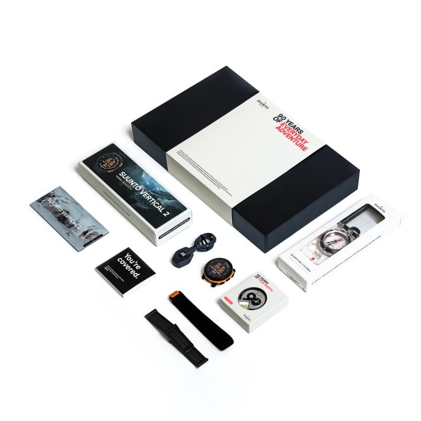 Suunto - Vertical 2 Anniversary Gift Box - Multifunktionsuhr vibrant amber