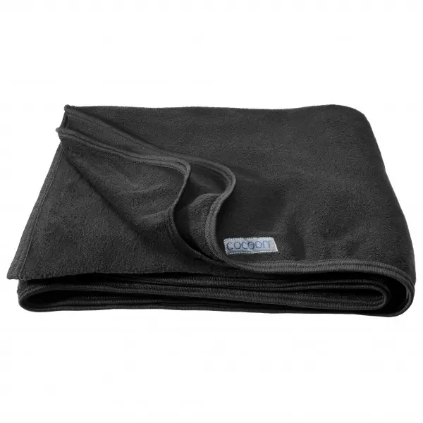Cocoon - Fleece Blanket - Decke Gr 200 x 160 cm schwarz