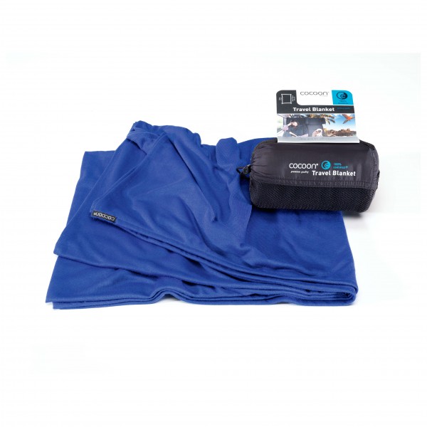 Cocoon - Coolmax Travel Blanket - Decke Gr 180 x 140 cm blau