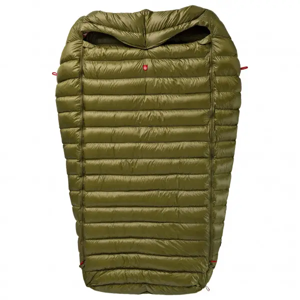 Pajak - Quest Fortwo - Daunenschlafsack Gr 210 x 135 cm oliv