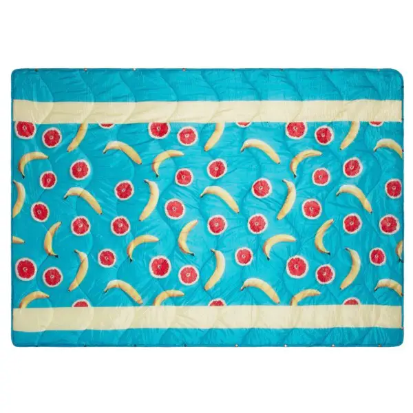 Wave Hawaii - Multifunc Outdoor Blanket D4 - Decke Gr 200 x 140 cm türkis