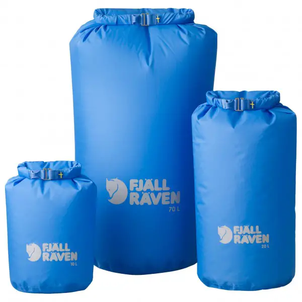 Fjällräven - Waterproof Packbag - Packsack Gr 10 l blau