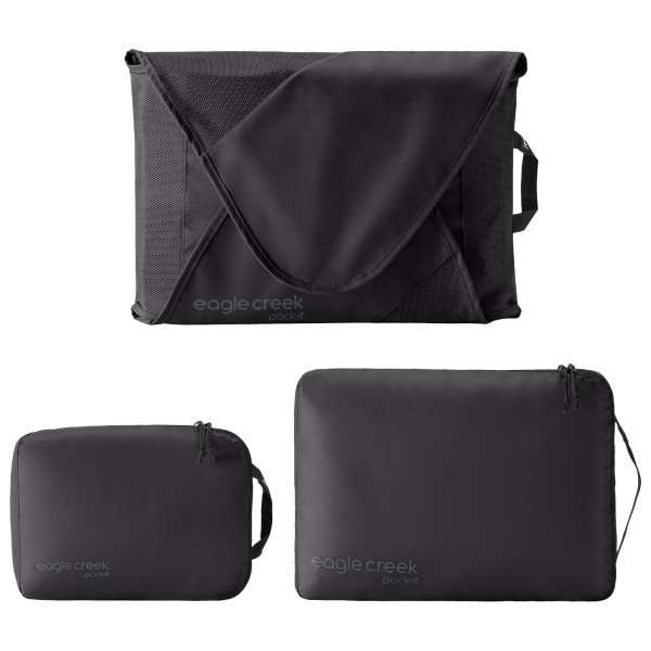 Eagle Creek - Pack-It Starter Set - Packsack grau/schwarz