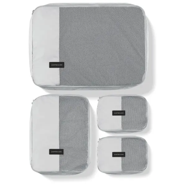 Kapten & Son - Packing Cubes Set Large - Packsack grau
