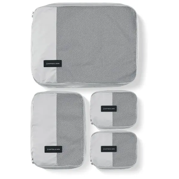 Kapten & Son - Packing Cubes Set Small - Packsack grau