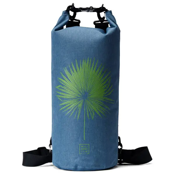 Wili Wili Tree - Palm Leaf - Packsack Gr 15 l blau