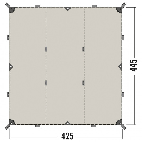 Tatonka - Tarp 1 TC - Tarp beige