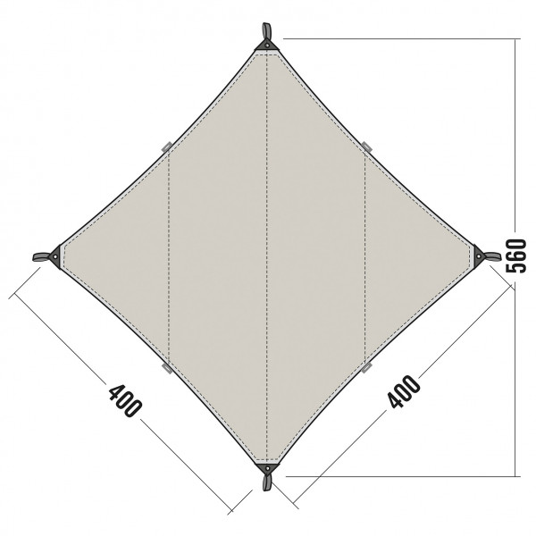 Tatonka - Tarp 3 TC - Tarp beige