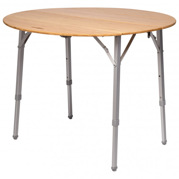 Brunner - Camperking R - Campingtisch Gr Ø 90 x H49/58/70 cm beige