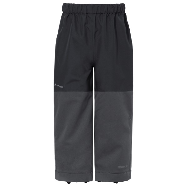 Vaude - Kid's Caprea Rain Pants - Regenhose Gr 146/152 grau/schwarz