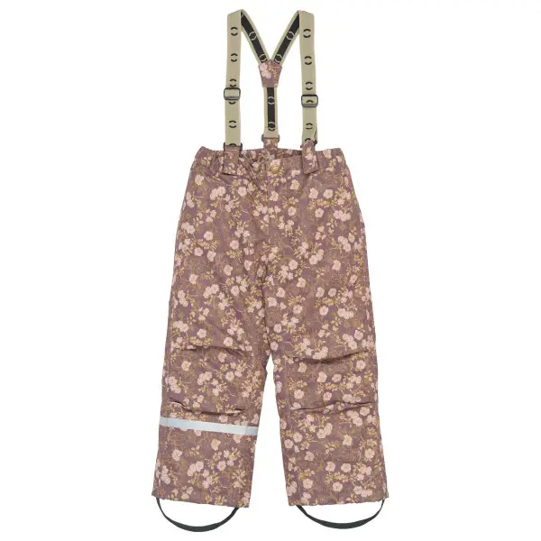 Mikk-Line - Kid's Uni Snow Pant AOP - Skihose Gr 98 braun