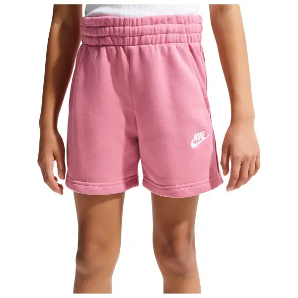 Nike - Girl's Sportswear Club Fleece 5 French Terry Short - Shorts Gr L rosa