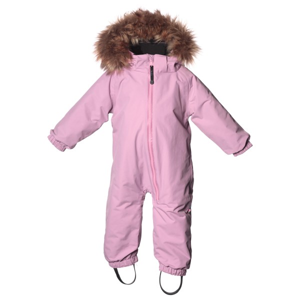 Isbjörn - Kid's Toddler Padded Jumpsuit with Fur - Overall Gr 74 rosa
