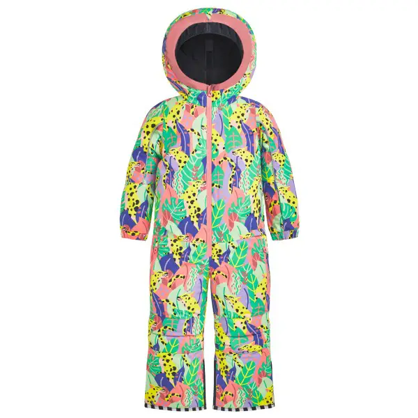 WeeDo - Kid's Cosmo Candy Jungle Schneeanzug - Overall Gr XS bunt