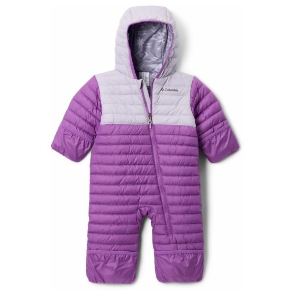 Columbia - Kid's Powder Lite II Reversible Bunting - Overall Gr 0-3 Months lila
