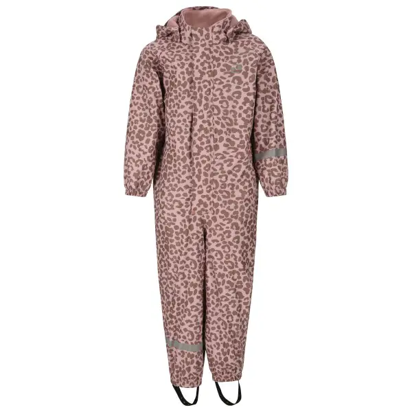ZIG ZAG - Kid's Zing Printed PU Coverall - Overall Gr 92 braun