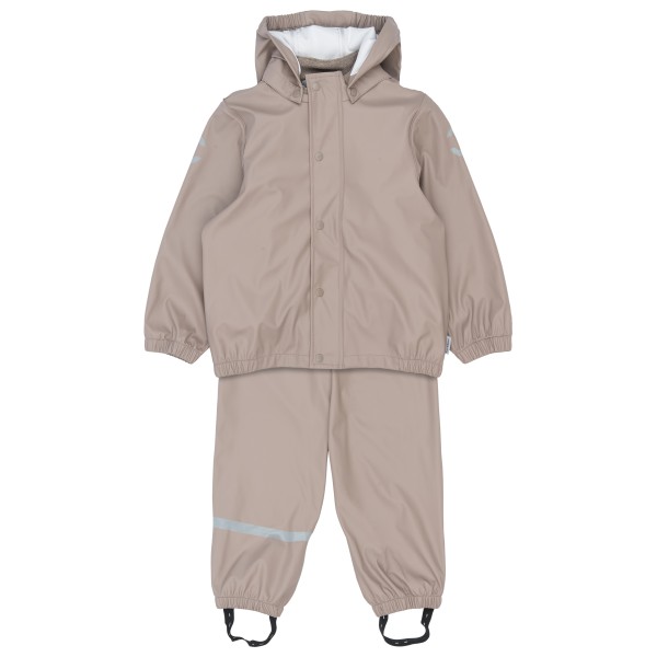 Mikk-Line - Kid's PU Rain with Suspenders - Overall Gr 74 grau