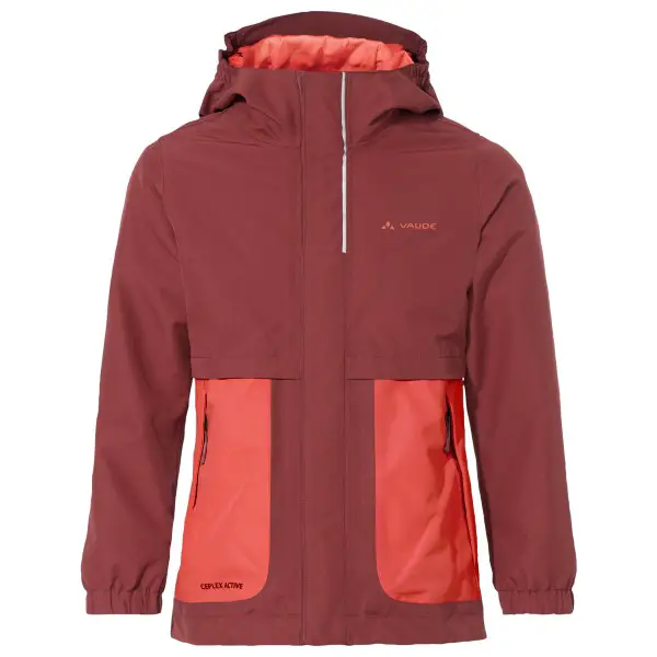 Vaude - Kid's Campfire 3in1 Jacket Girls - Doppeljacke Gr 92 rot