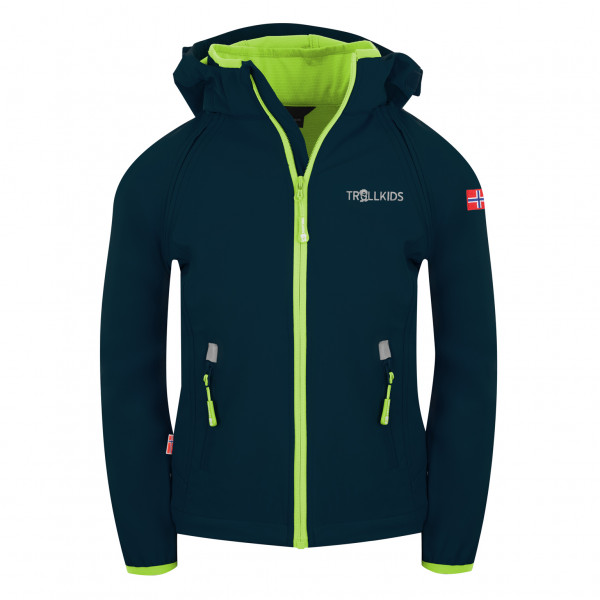 Trollkids - Kids Rondane Zip Off Jacket XT - Softshelljacke Gr 92 blau