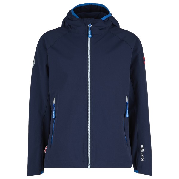 Trollkids - Kid's Kvalvika Jacket - Softshelljacke Gr 98 blau