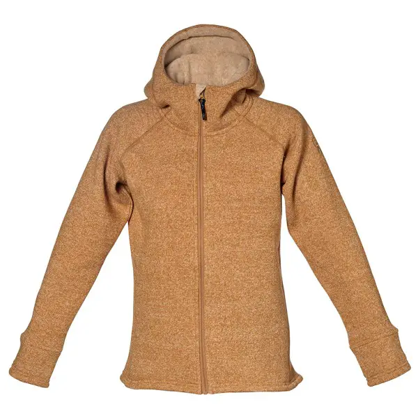 Isbjörn - Shaun Hoodie Teens - Wolljacke Gr 146/152 orange/beige