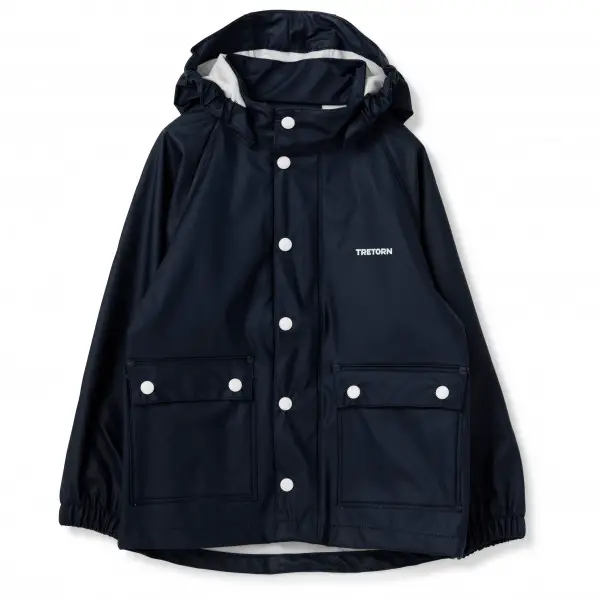 Tretorn - Kid's Wings Raincoat - Regenjacke Gr 98/104 blau