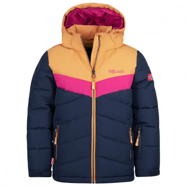 Trollkids - Girl's Gryllefjord Jacket - Winterjacke Gr 92 blau