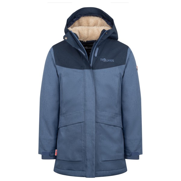 Trollkids - Girl's Oslo Coat Pro - Mantel Gr 92 blau