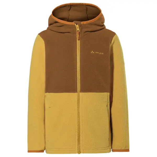 Vaude - Kid's Pulex Hooded Jacket II - Fleecejacke Gr 146/152 beige/braun