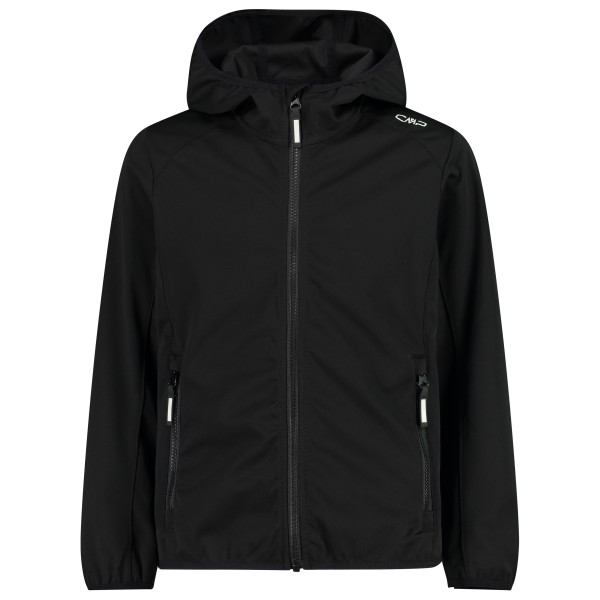 CMP - Girl's Jacket Fix Hood Light Softshell - Softshelljacke Gr 110 schwarz