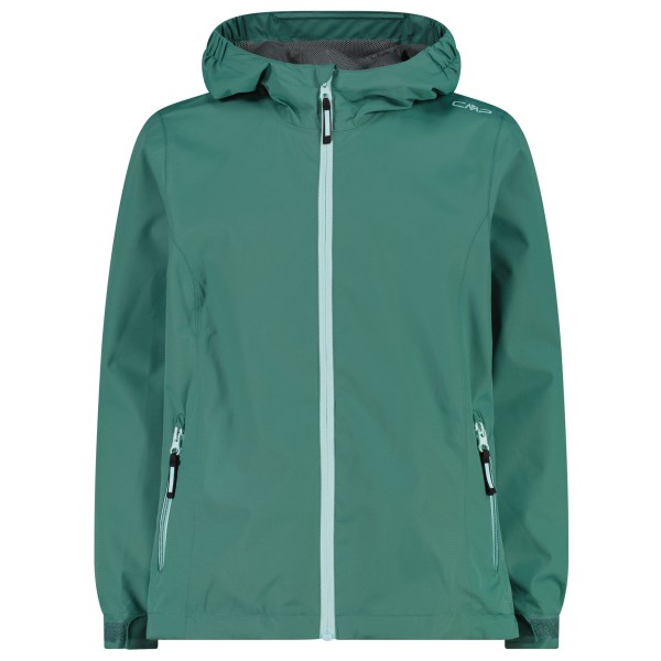CMP - Girl's Jacket Fix Hood Printed - Regenjacke Gr 116 türkis