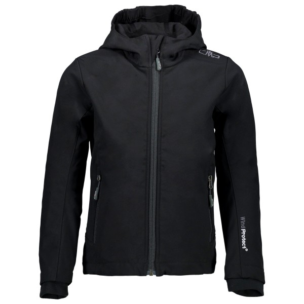 CMP - Kid's Jacket Fix Hood 3A29385 - Softshelljacke Gr 92 schwarz