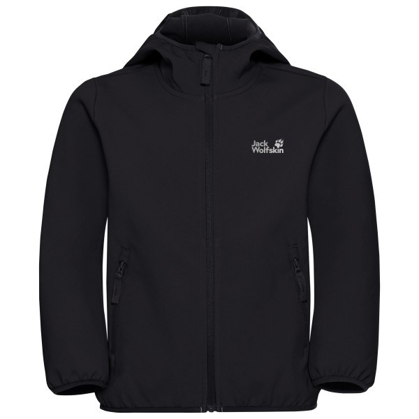 Jack Wolfskin - Kid's Fourwinds Jacket - Softshelljacke Gr 104 schwarz