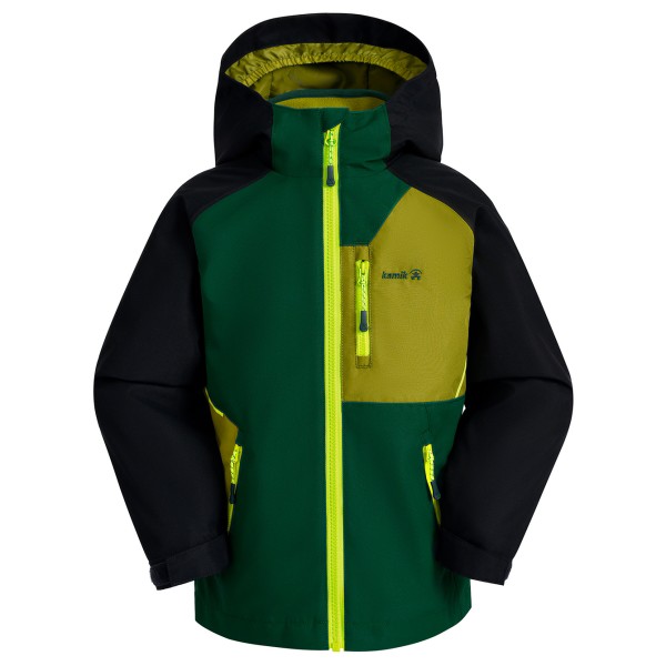 Kamik - Kid's Otis - Regenjacke Gr 122 grün/schwarz