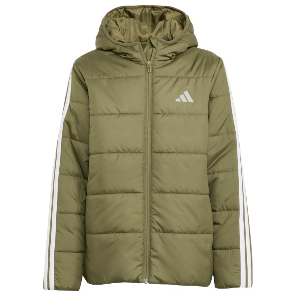 adidas - Kid's Essentials 3-Stripes Padded Jacket - Kunstfaserjacke Gr 140 oliv