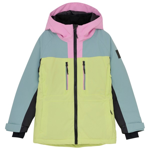 Color Kids - junior's Ski Jacket Colorblock - Skijacke Gr 104 grün