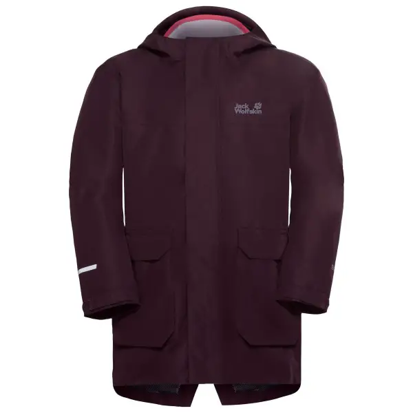 Jack Wolfskin - Kid's 3in1 Canvey - Doppeljacke Gr 152 braun