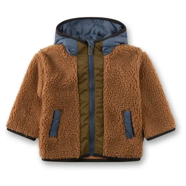 Sanetta - Kid's Jacket 12261 - Freizeitjacke Gr 68 braun