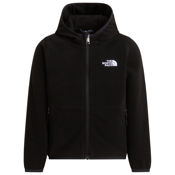 The North Face - Kid's Glacier Fullzip Hoodie - Fleecejacke Gr 2 schwarz