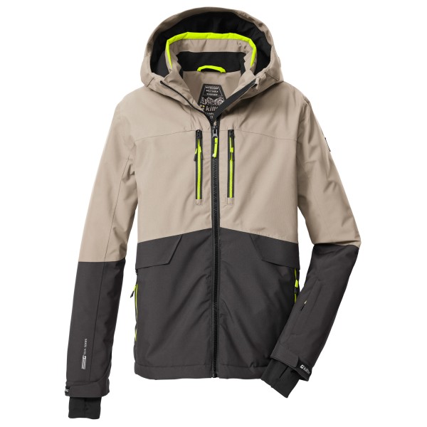 killtec - Boy's KSW 201 Ski Jacket - Skijacke Gr 116 grau