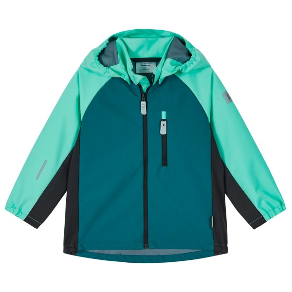 Reima - Kid's Temppu - Regenjacke Gr 80 türkis