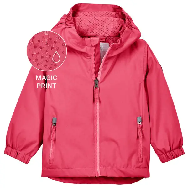 killtec - Kid's Fios 27 - Regenjacke Gr 122/128 rosa