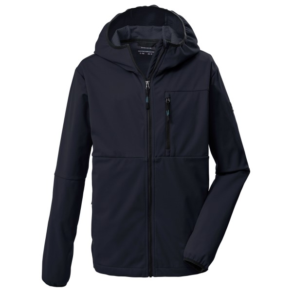killtec - Kid's Kos 124 - Softshelljacke Gr 176 blau/schwarz