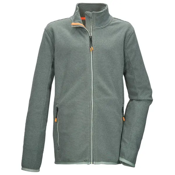 killtec - Kid's Kos 162 - Fleecejacke Gr 128 oliv/grau