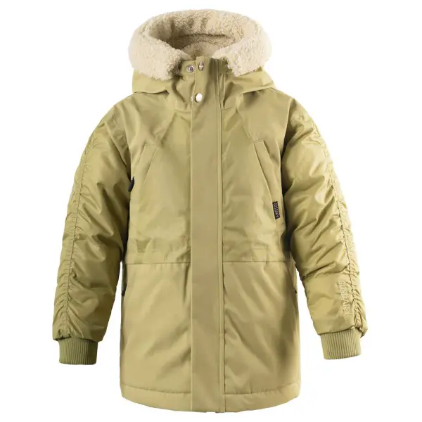 GOSOAKY - Kid's Funny Frog - Winterjacke Gr 86/92 beige