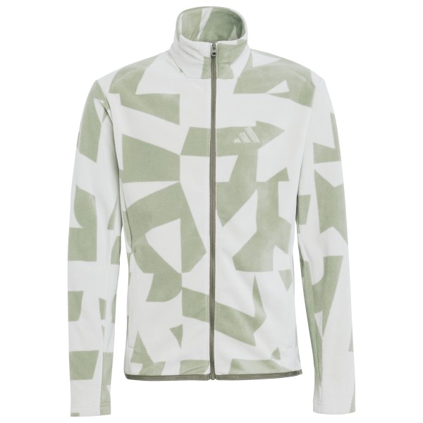adidas Terrex - Kid's MT AOP FL Jacket - Fleecejacke Gr 116 grau/weiß